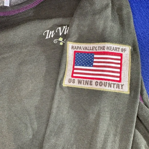 Alp N Rock Napa Valley Embroidered Crew 🍷🍇